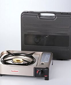 Iwatani 35FW Single-Burner Butane Portable Cooktop Indoor & Outdoor Cooking Stove Medium 29 41le4G4J55L 2
