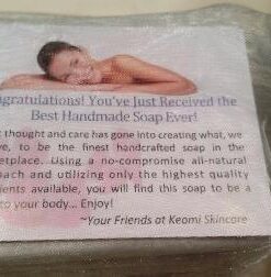 Organic Luxury Handmade 4 Bar Soap Gift Set by KEOMI NATURALS - Gift Boxed & Ready to Give - 100% Pure Essential Oils - PAMPER THEM w/LUXURY WHILE LIFTING THEIR SPIRITS 24 41lem9EYeOL
