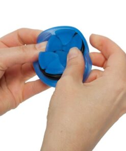 Digital Innovations The Nest – Tangle-Free Earphone / Earbud Case, Durable and Compact Storage System, Blue Original 19 41lqYG7Z0tL