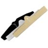 100% Cotton Bra Black Beige White XXL - 36" Long Thin 2" Band 3 Count (Pack of 1) White Black Beige 5 41ltpxfxazL