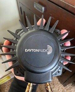 Dayton Audio BST-1 High Power Pro Tactile Bass Shaker 50 Watts RMS, 4 Ohms Impedance - Turn Any Surface into a Speaker System - Generates Subwoofer Lows 35 41m8qNBfMVL