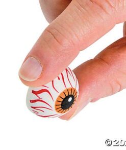 Alternative view of Eyeball Erasers - Bulk 24 Pack - Halloween giveaways and School Supplies 1