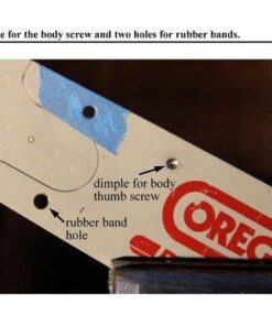 Granberg Chainsaw Sharpener, G106B - Easy File-N-Joint Bar Mounted Guide System - Best Chain Saw Blade Teeth Grinder Sharpening Tool Set - Portable Filing Hand Attachment Sharpen File Accessories Kit Chain Saw Sharpener 33 41mUF5Je4ML