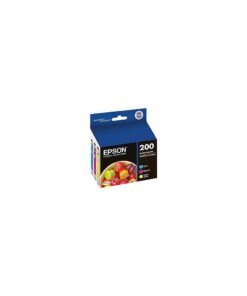 EPSON 200 DURABrite Ultra Ink Standard Capacity Color Combo Pack (T200520-S) Works with WorkForce WF-2520, WF-2530, WF-2540, Expression XP-200, XP-300, XP-310, XP-400, XP-410 Standard Packaging 9 41mUsVEPUKL