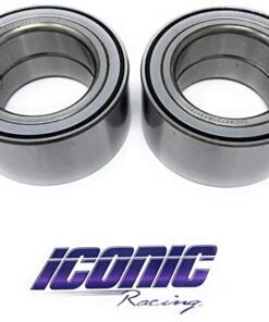 Iconic Racing Both Front Wheel Bearings Compatible with Polaris RZR 800 800S 2010-2014 Front Wheels Only Manufactured after 01-01-2010
