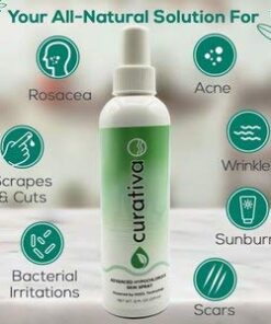 Curativa Bay .02% Hypochlorous Skin Spray, Clear Skin, Most effective For Total Skin Health and the Base for all Skin Care. 100% Organic, Made in USA, Produces Great Results 8 OZ. 13 41n6I6qoONL