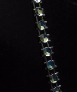 Royal Imports Diamond Sparkling Rhinestone Bling Wrap Ribbon Bulk DIY Roll - Event Decorations, Wedding Cake, Bridal/Baby Shower, Birthday, Arts & Crafts, Party Decorations - 30 Ft - 1 Roll - Silver 1 Roll (24-Rows) 58 41n6hs0ymzL 2