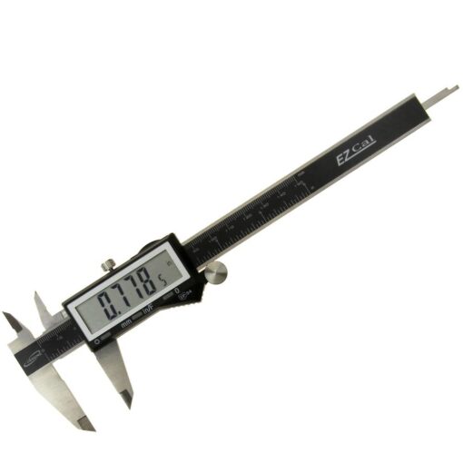 iGaging IP54 Electronic Digital Caliper 0-6" Display Inch/Metric/Fractions Stainless Steel Body 6"