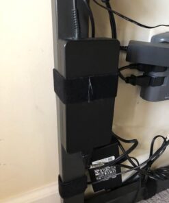 VELCRO Brand ONE-WRAP Double Sided Roll | 45 Ft x 1-1/2 In | Cut to Length Straps Heavy Duty | Bundling Ties Fasten to Themselves for Secure Hold, Black (91881) Hook and Loop Straps 41 41nJMrFzq1L