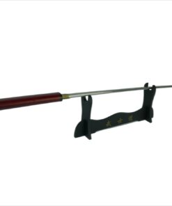 MAKOTO Handmade Sharp Samurai Shirasaya Sword Rosewood Burgundy Red Scabbard Saya 29 41nO apft8L