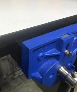 Yost Vises M9WW Rapid Action Woodworking Vise | Quick Release Lever for Quick Adjustments | 9 Inch Jaw Width | Made with Heavy-Duty Cast Iron | Blue Yost M9WW 88 41ngEhmqW8L