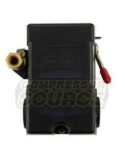 Lefoo Pressure Switch Control Air Compressor 140-175 Single Port Heavy Duty 26 Amp LF10A-1H-1-NPT1/4-140-175 14 41nhYhrYePL