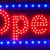 LED Neon Light Open Sign with Animation On/Off and Power On/Off Two Switchs for Business by "E Onsale" 19"x10" L46 19"x10" Red/Blue L46 31 41nk4fpyMfL