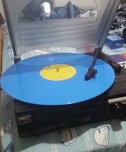 Jensen JTA-230 3 Speed Stereo Turntable with Built in Speakers, Aux in, Vinyl to MP3 Converting/Encoding Classic 36 41noEvOLhTL