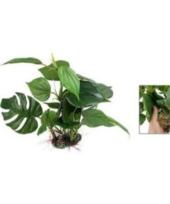 CNZ® Aquarium Fish Tank Green Lifelike Underwater Plastic Plant Aquatic Water Grass Decor (Large, 13-inch) Large, 13-inch 19 41nsgdAkIBL