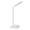 DEEPLITE LED Desk Lamp with Flexible Gooseneck 3 Level Brightness, Battery Operated Table Lamp 5W Touch Control,Compact Portable lamp for Dorm Study Office Bedroom,Eye-Caring and Energy Saving White 1 Pack 31 41oEWCTM7kL