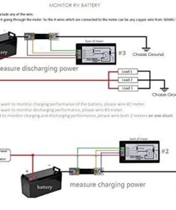 bayite DC 6.5-100V 0-100A LCD Display Digital Current Voltage Power Energy Meter Multimeter Ammeter Voltmeter with 100A Current Shunt 70 41omnSy6YkL