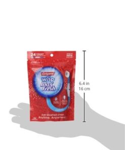 Colgate Wisp Max Fresh Peppermint Mini-Brushes, 24 count 24 Count (Pack of 1) 34 41ookZM1ppL