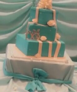 EURO TINS Set of 4-piece square cake baking pans 6, 8, 10 & 12 Inch (4" Deep) 4" Deep 8 41op3nv2nbL