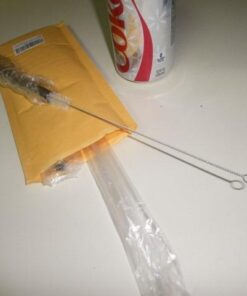 ALINK Reusable Boba Straws with Case and Cleaning Brush, 4-Pack Extra Wide Stainless Steel Metal Bubble Tea Straw for Smoothie, Shakes, Tapioca Pearl, 12 mm x 9 inch Silver 38 41otGmWSrvL