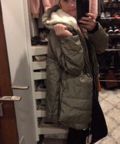 Orolay Women's Thickened Down Jacket Large Green 53 41oueRNXNPL