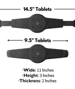 Alternative view of GRIFITI Nootle Large Universal Tablet Tripod Monopod Adjustable Stand Mount Adapter 1/4 20 Threaded for Standard to Large iPads, iPad Pro, and Other Tablets Holder Attachment