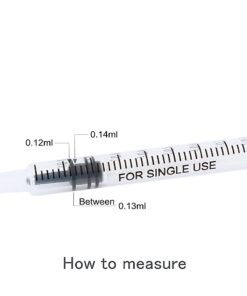 Alternative view of BSTEAN 1ml 1cc Syringe with Luer Slip Tip, No Needle, Non-Sterile (Pack of 50) 50 Pack
