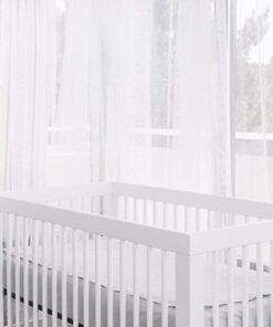 QuickZip Crib Extra Zip-On Sheet (SecureFit Wraparound Base Not Included) - Faster, Safer, Easier Baby Crib Sheets - White 100% Cotton - Fits All Standard Crib Mattresses 12 41pIH2LWOcL