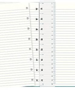 Filofax Refillable Notebook Aqua (B115012U) A5 Size 9 41pPIY4W5cS