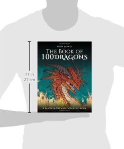 The Book of 100 Dragons: A Fantasy-themed coloring book 26 41pWJk8c5L