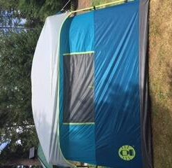 Coleman 8-Person Camping Tent with Built-in Closet | Tenaya Lake Cabin Tent with Fast Pitch Setup 76 41pvJjF7pwL