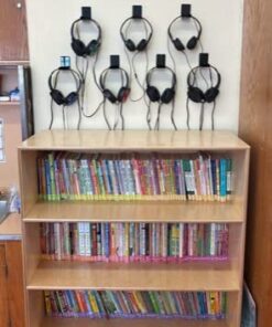 Kids Headphones Bulk 5 Pack, Student On Ear Color Varieties, Comfy Swivel Earphones for Classroom, Library, School, Airplane, for Online Learning and Travel, Noise Stereo Sound 3.5mm Jack (Colorful) Colorful 37 41q46bc0wML