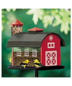 Audubon Red Barn Combo Seed Bird Feeder Model 6290 13 41qPN2acw1L