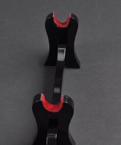 Handmade Sword - Black Lacquered Wood, Deluxe Table Stand for Katana or Wakizashi Swords, Sword Table Display Holder Single Tier Table for Tanto Stand 8 41r1f9LVzhL