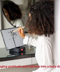 The Original Buddha Board Art Set: Water Painting w/ Bamboo Brush & Stand for Mindfulness Meditation – Inkless Drawing Board - Painting & Art Supplies – Ideal Relaxation Gifts for Women or Men 32 41rJor peHS 1