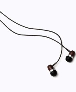 Symphonized GLXY Premium Genuine Wood in-Ear Noise-isolating Headphones with Mic and Nylon Cable (Ebony) Ebony 7 41rSitdrmXS