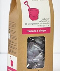 Teapigs Rhubarb and Ginger Tea 15 Bags
