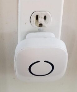 SadoTech Wireless Doorbell for Home - Battery Operated, 1000 Feet, Waterproof Door Bell w/LED Flash, 1 push button + 1 receiver, Waterproof White 50 41rfs3dkBKL