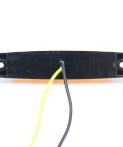 TMH Pack of 20 10 pcs Amber 10 pcs Red 3.8" 6 LED Side Marker Lights, Trailer Marker Lights, Rear Side Marker Lamp, Led Marker Lights for Trucks, Cab Marker, RV Marker light 13 41rzEbvQ4WL