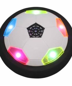 Air Power Ultraglow Soccer Disk - Glowing Floor Hockey, Hover Toy Sport Kickball Game by Can You Imagine 6 41sWp7qL TL
