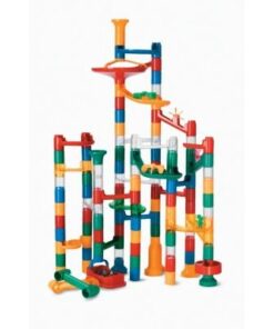 Marble Run: 123 Piece Set (103 Durable Pieces and 20 Marbles) Exclusively at MINDWARE! 22 41se4wxgjEL