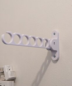 Spectrum Diversified 35000 6 Hook Hanging Organizer, 1 Count, White 35 41smhpvIO3L