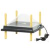 Premier Chick Heating Plate Kit - Includes Cover and Warms Up to 20 Chicks - 12" W x 12" L 37 41snv6WPbGL