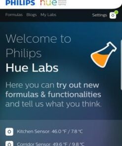 Philips Hue Smart Motion Sensor (Installation-Free Exclusive for Philips Hue Lights), White, Model:473389 47 41su4gpJ7UL