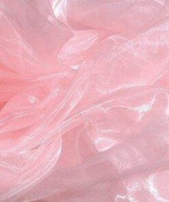 VDS Blush Pink Organza Fabric, 45 Yards Continuous, 45” Wide, Wedding Party Decoration Iridescent Crystal Sheer Shiny Organza Tulle Bridal Dress DIY Crafts Costume Sewing Backdrop Arch Cloth 45 Yard 17 41tKSe2TCjL