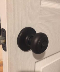 Kwikset Cove Bed/Bath Knob in Venetian Bronze 17 41tSJGj2H2L