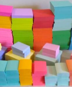 Post-it Super Sticky Recycled Notes, 3x3 in, 24 Pads, 2x the Sticking Power, Poptimistic, Bright Colors, 30% Recycled Paper (654-24SST-CP) 37 41teZI6PYtL 2