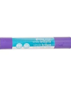 Alternative view of Silhouette Glossy Permanent Vinyl, 12 by 6-Feet, Lavender