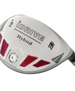 iDrive Hybrids Senior Men’s Golf All Complete Full Set, which Includes: #3, 4, 5, 6, 7, 8, 9, PW Senior Flex with Tacki-Mac Midsize Grips Right Handed New Utility “A” Flex Clubs 7 41uHezU2xSL