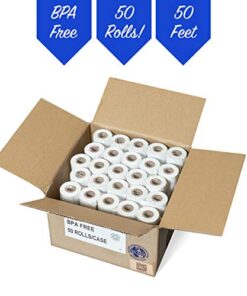 2-1/4 X 50 Thermal Paper Verifone Vx520 Ingenico ICT220 ICT250 FD400, 50 BPA Free Rolls by Rollxy 8 41uRhQ6mA4L